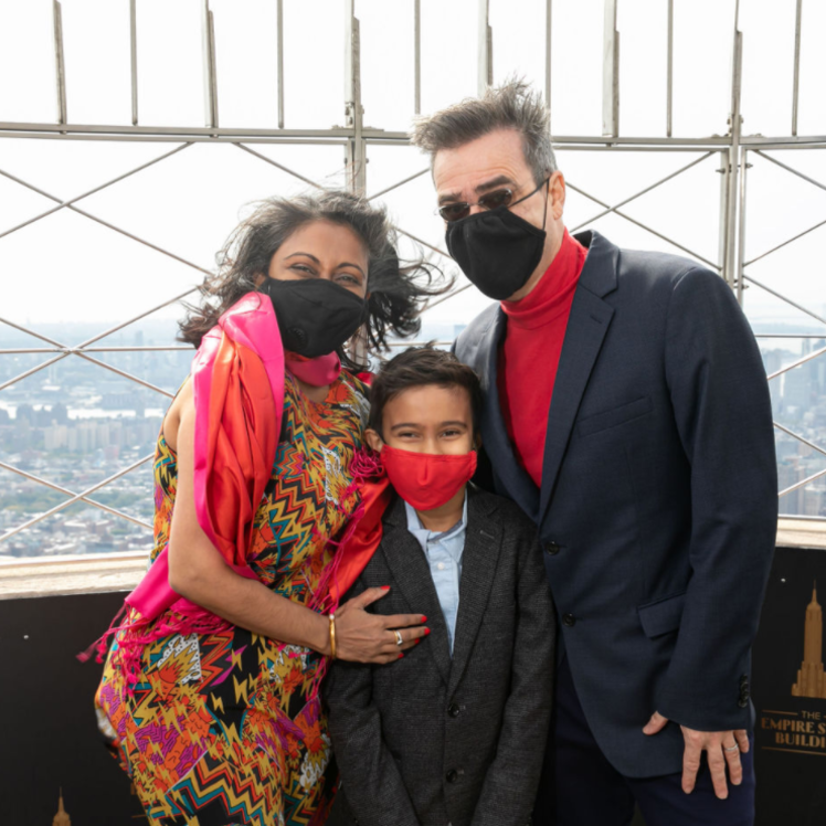 Family Visits Empire State Building Safe