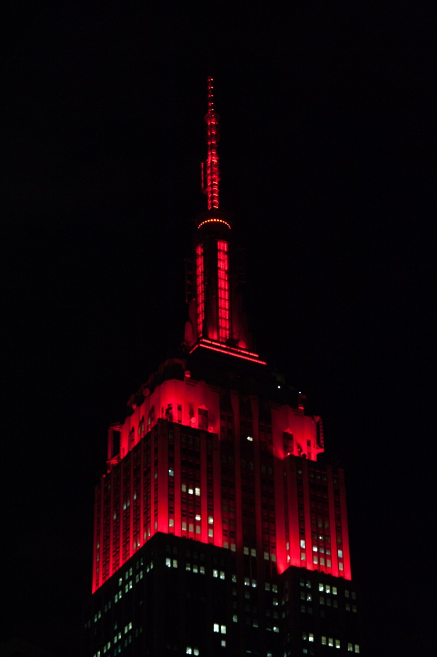 Tower Lights Empire State Building