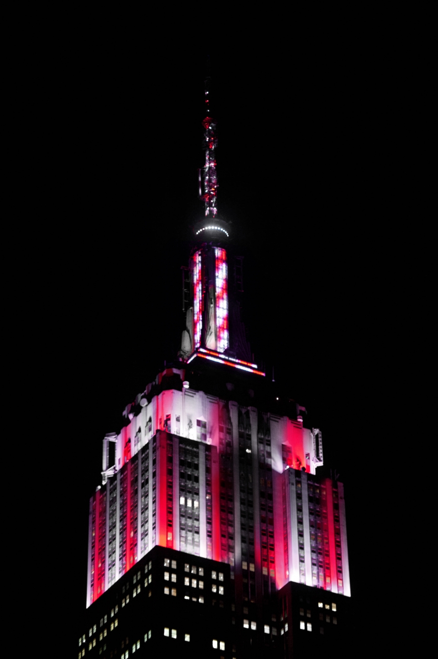 Tower Lights Empire State Building