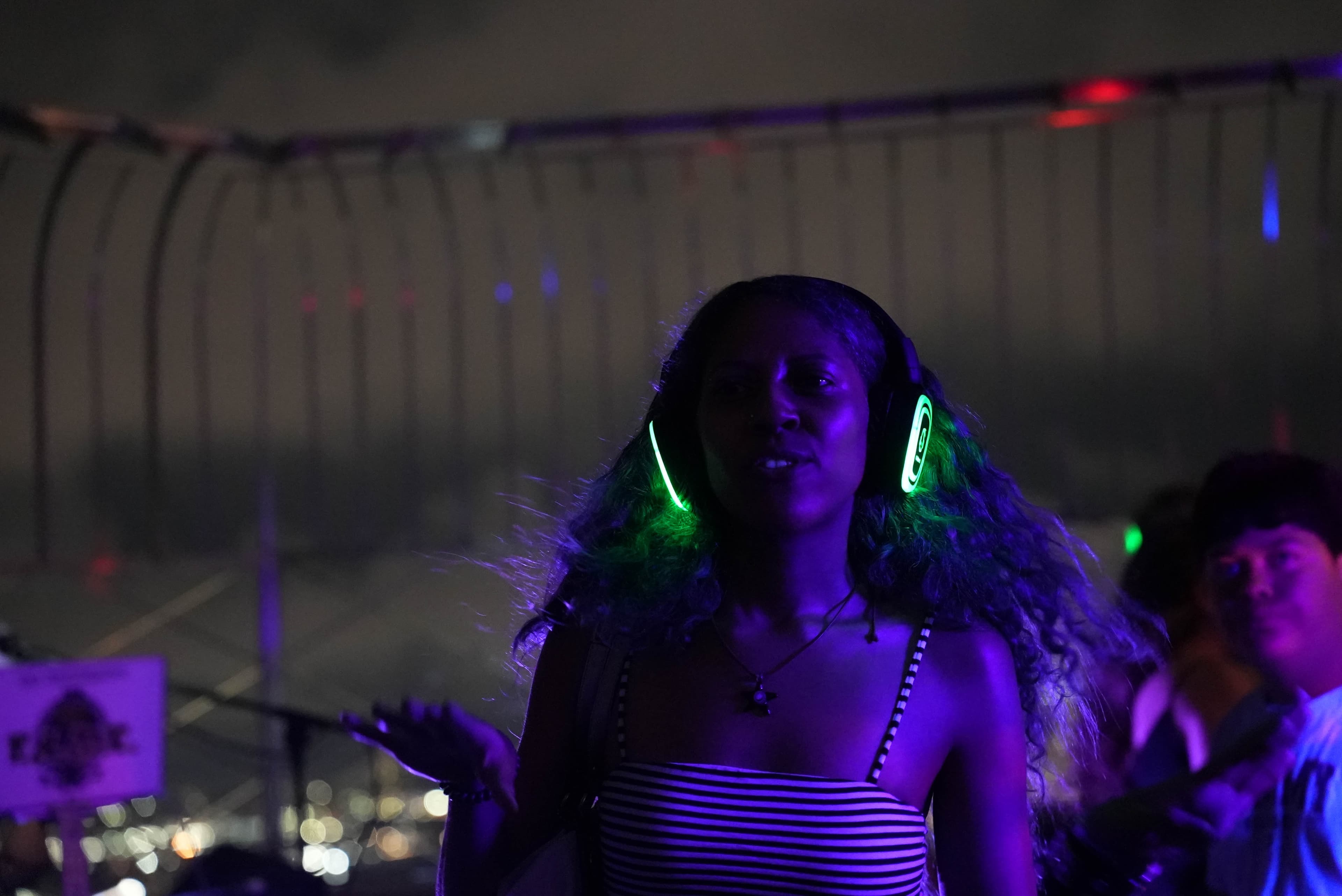 Silent Disco night at the Empire State Building Observation Deck