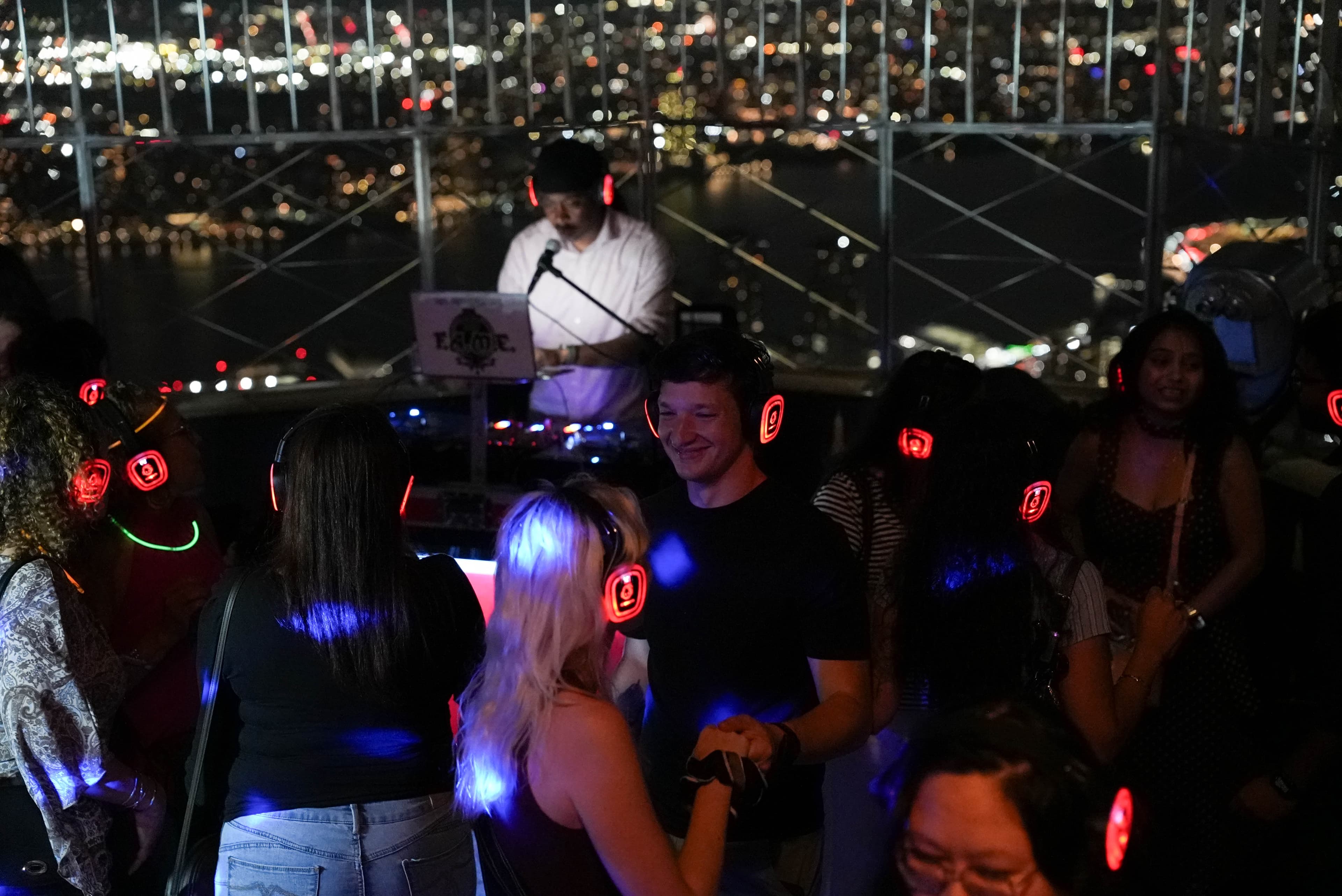 Silent Disco night at the Empire State Building Observation Deck