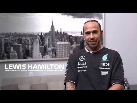 Lewis Hamilton and Mercedes F1 take over the Empire State Building