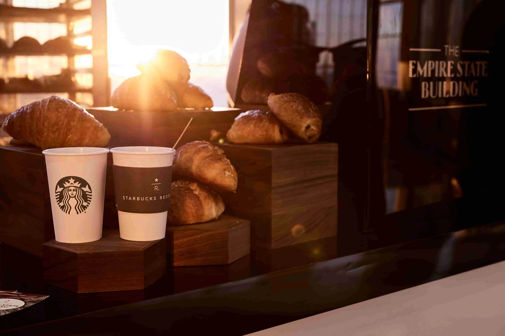 The Starbucks Reserve Sunrise Experience at the Empire State Building
