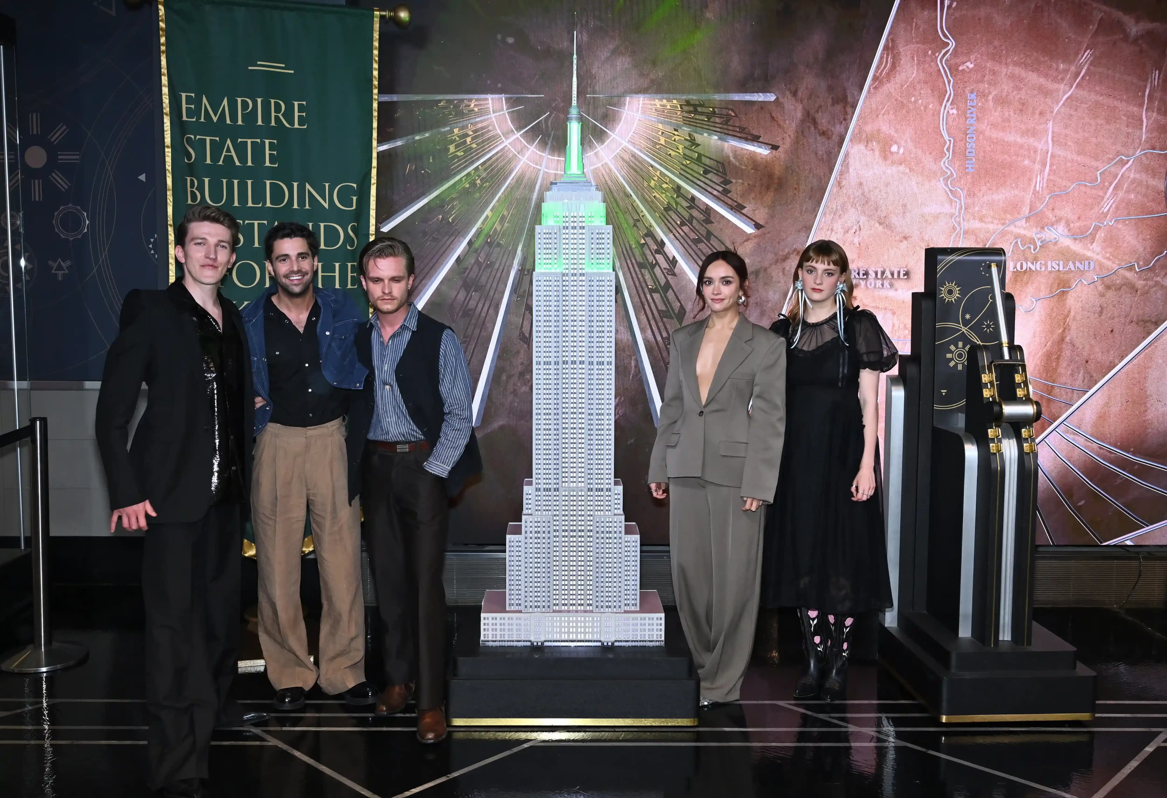 The House of the Dragon Cast at the Empire State Building
