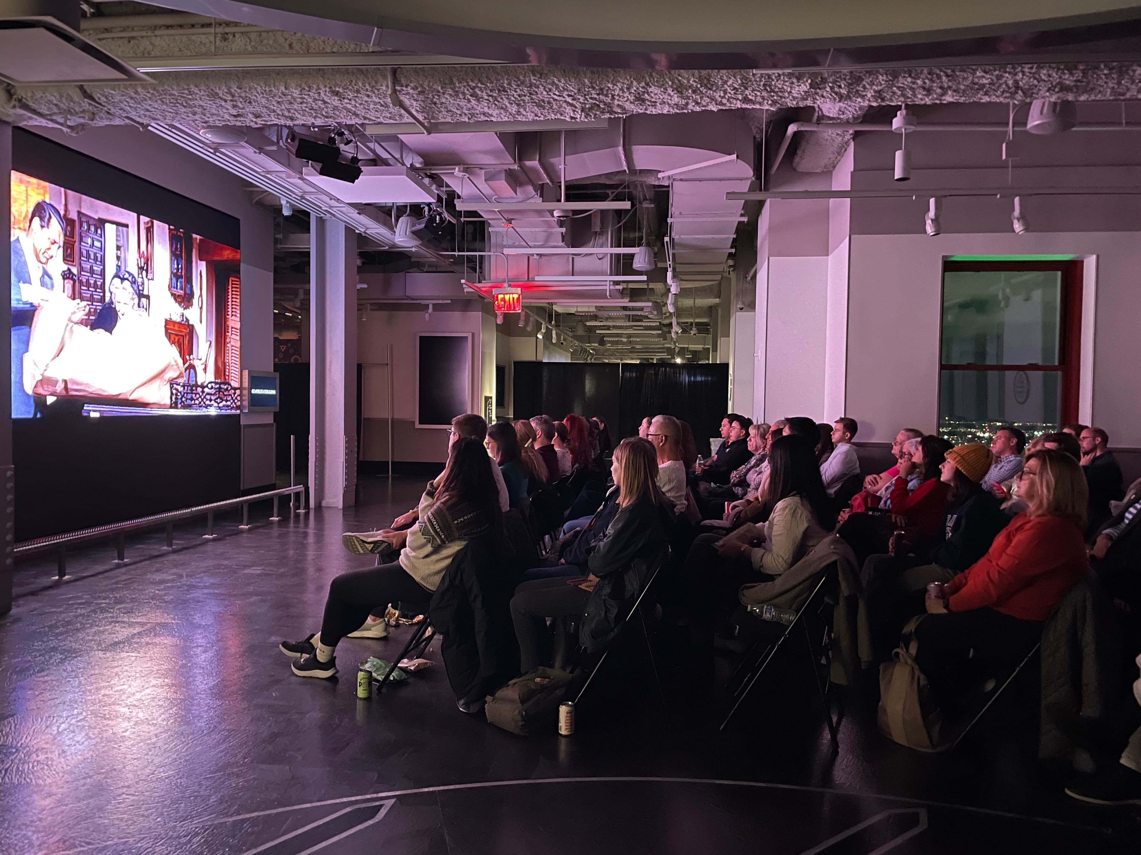 Movie Night at the Empire State Building