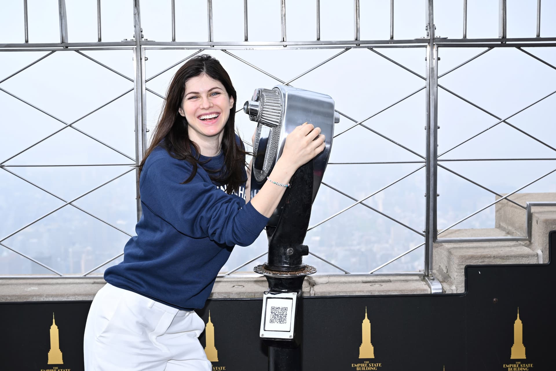 Alexandra Daddario visits ESB