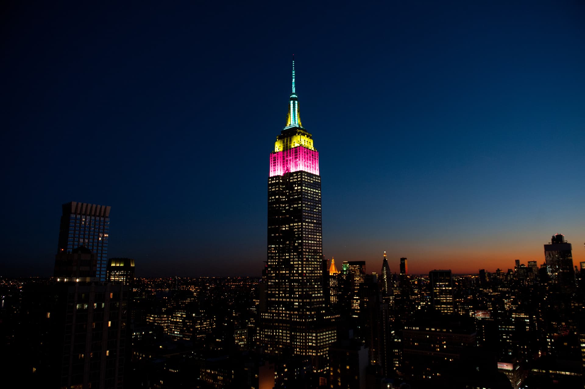 ESB lit for Children's Mental Health Day