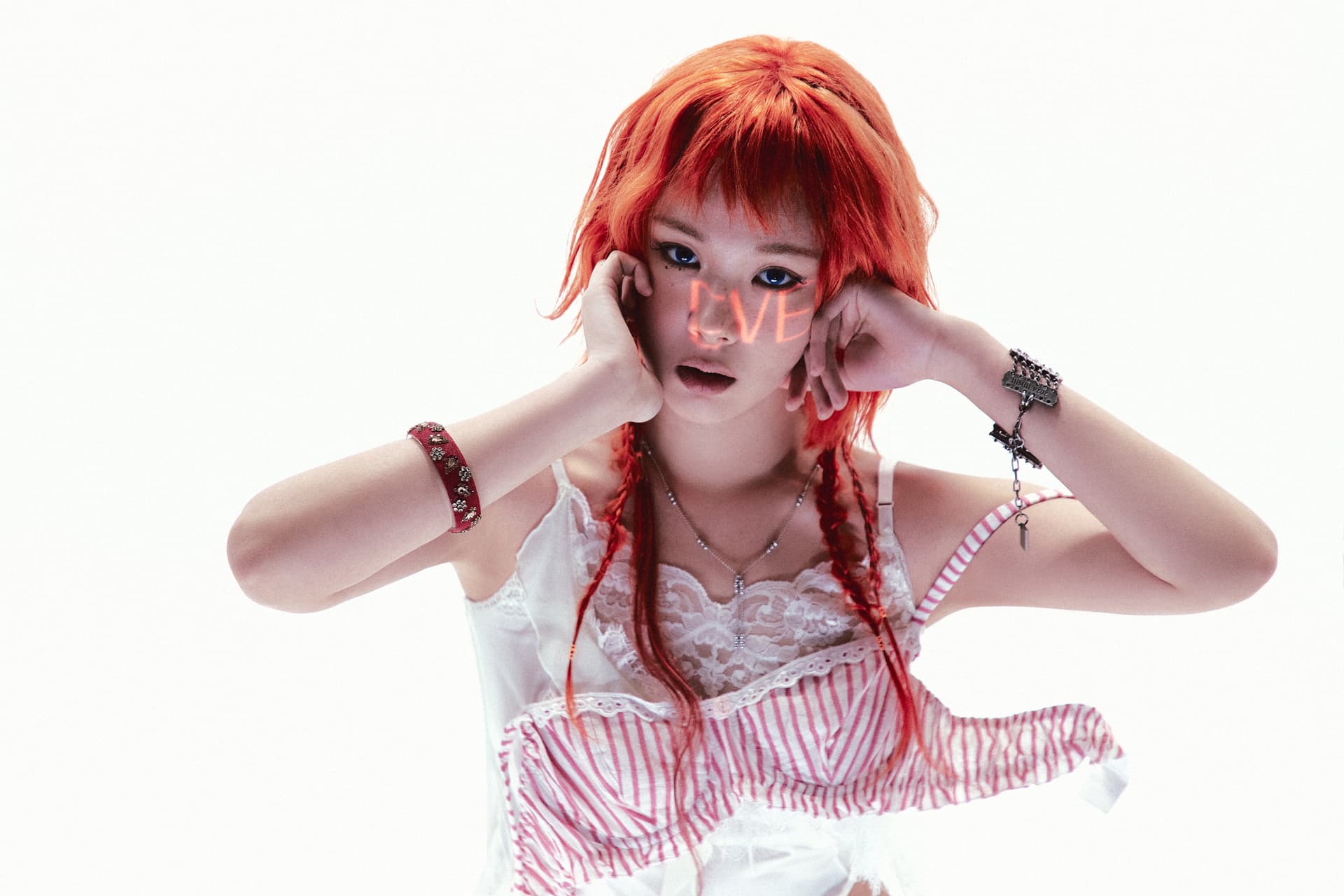 BIBI poses for her new world tour, Eve