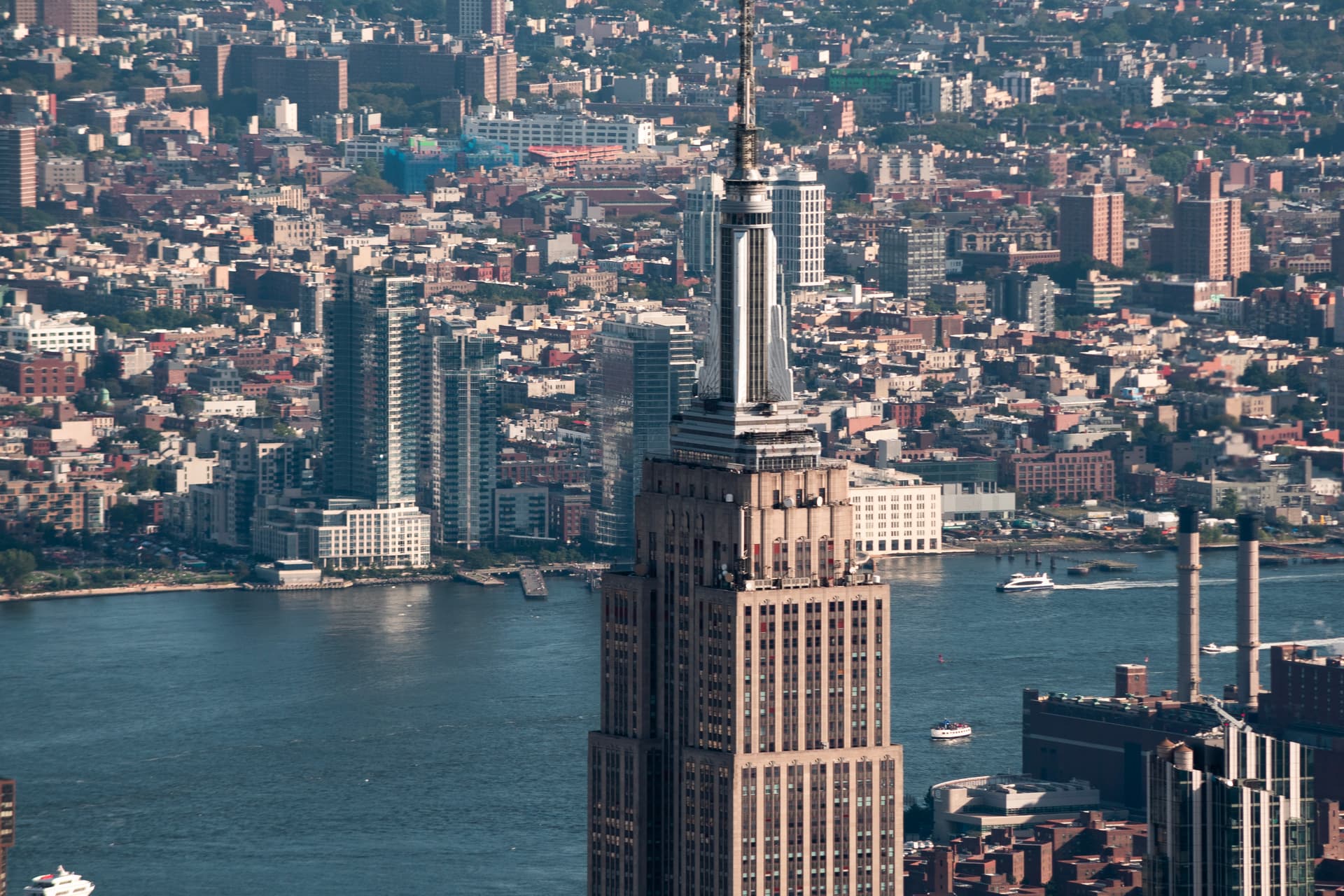 Empire State Building and NYC Skyline