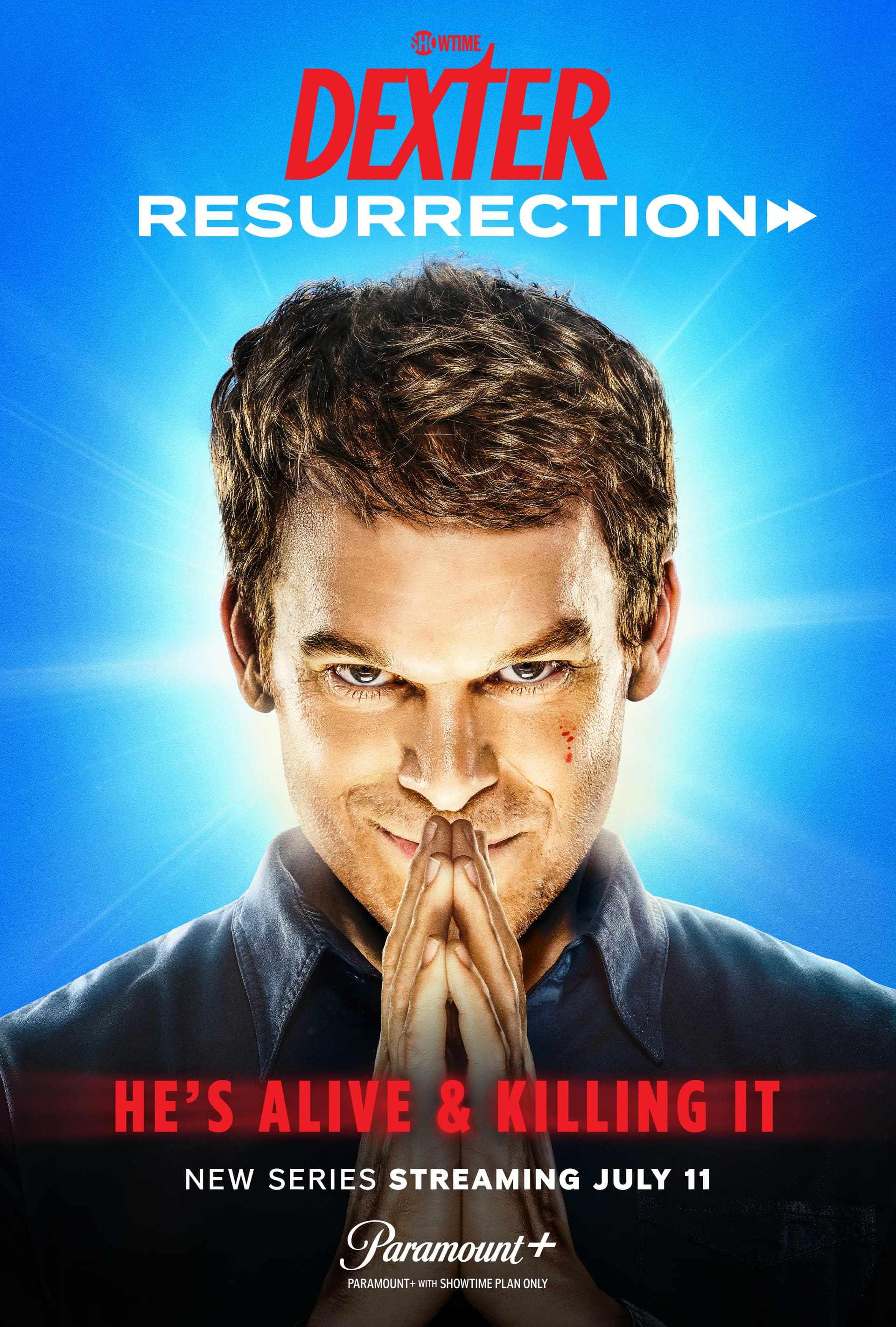 Dexter Resurrection SHOWTIME TV poster