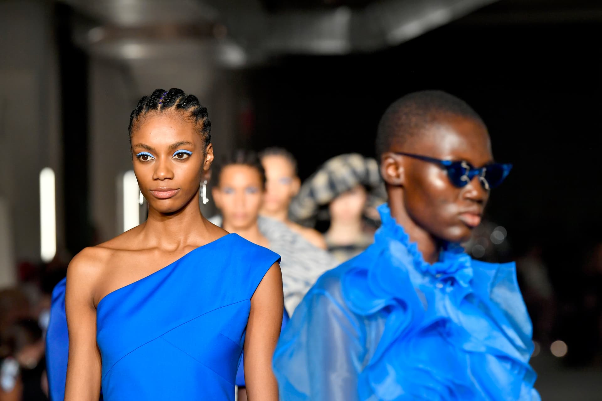 Christian Siriano Fashion Show at the Empire State Building