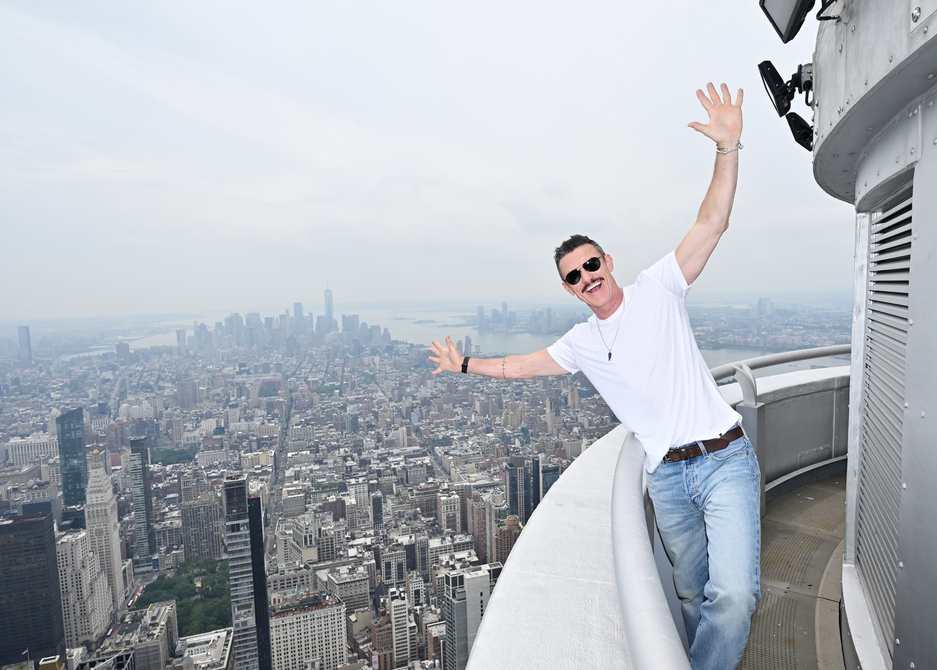 Luke Evans on the 103rd Floor