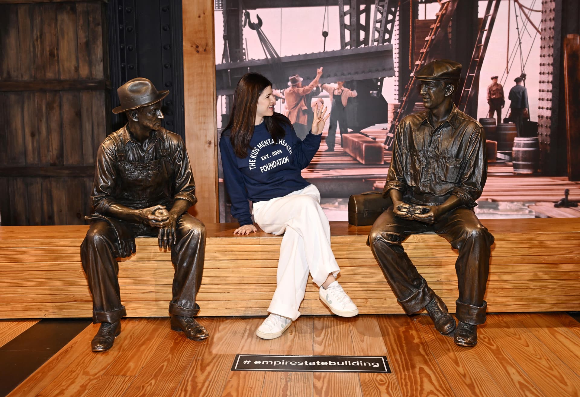 Alexandra Daddario visits ESB