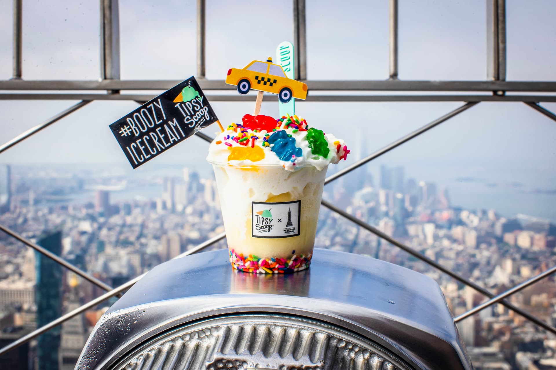 rainbow icecream tipsy scoop
