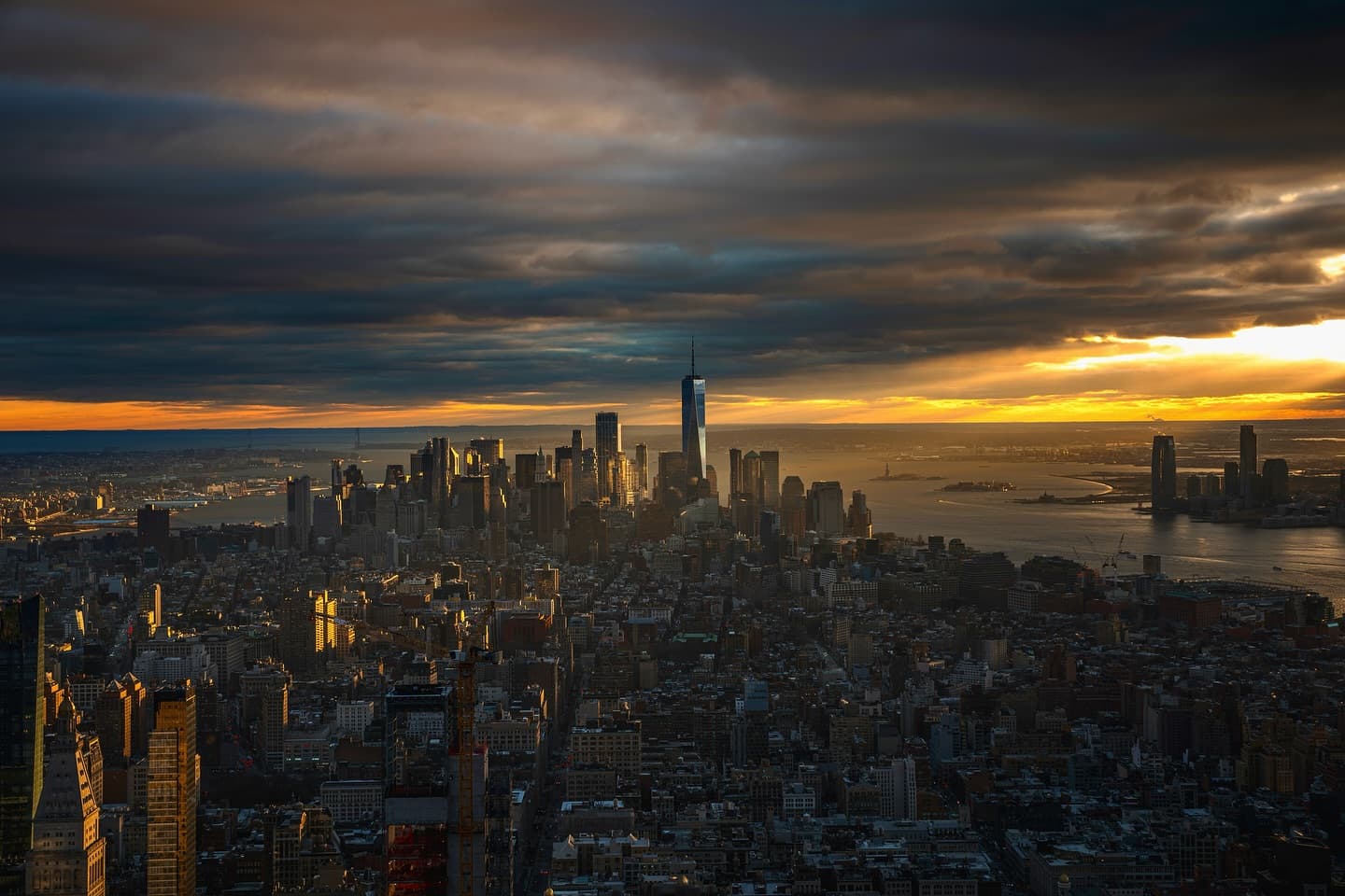 The view from the Empire State Building