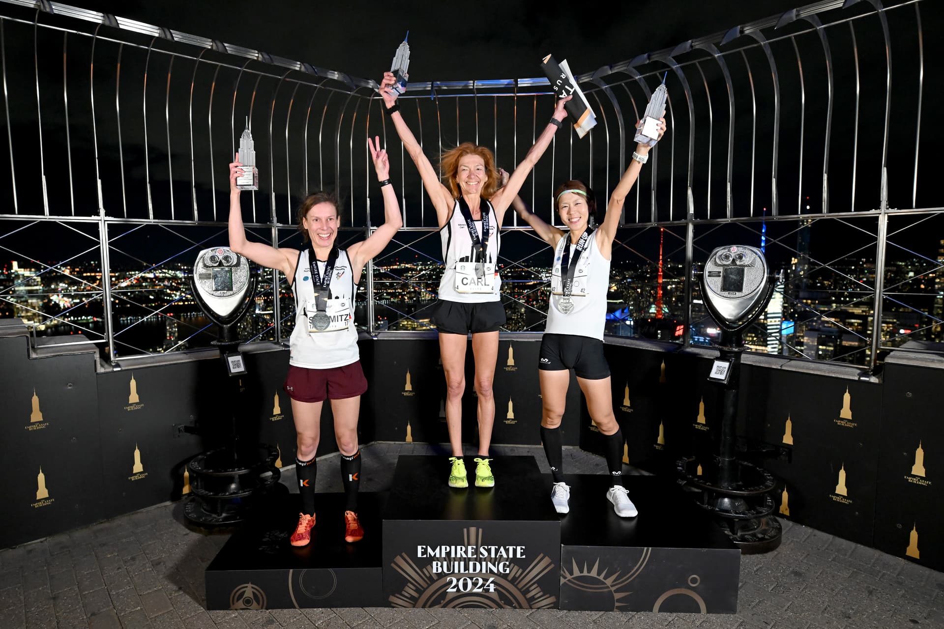 2024 Women's Elite winners on the podium
