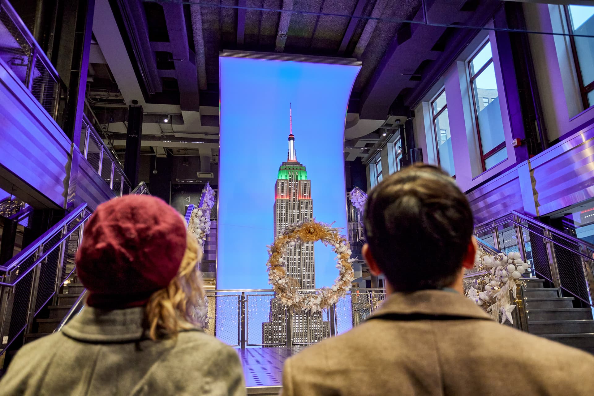 Christmas Decorations at ESB