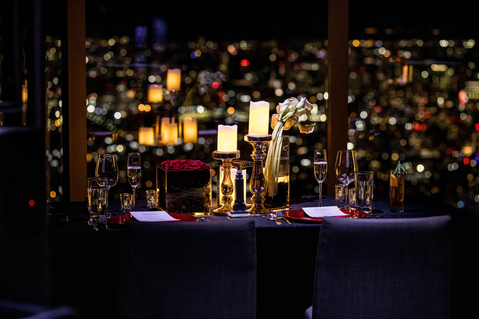 Dinner on the 102nd Floor Observatory