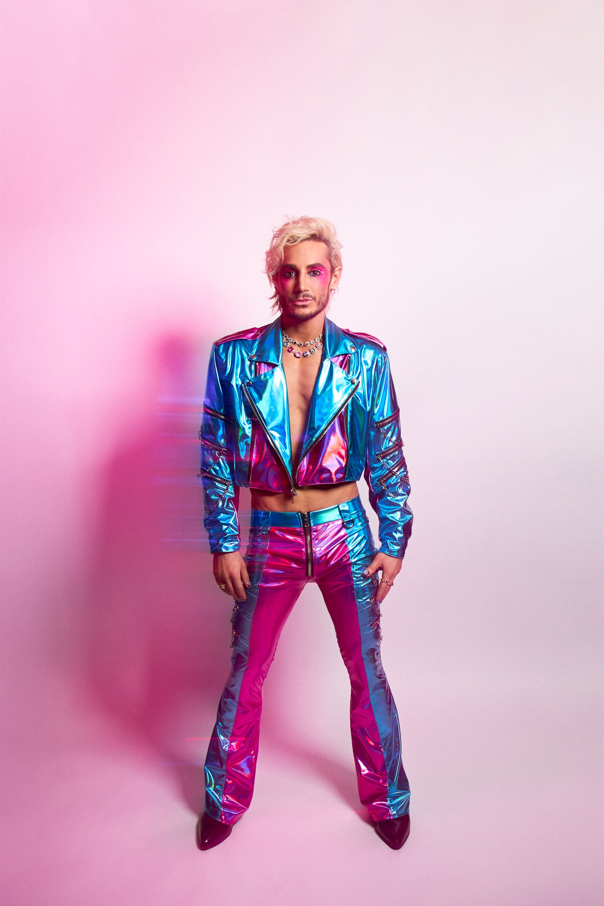 Frankie Grande Poses for New Album