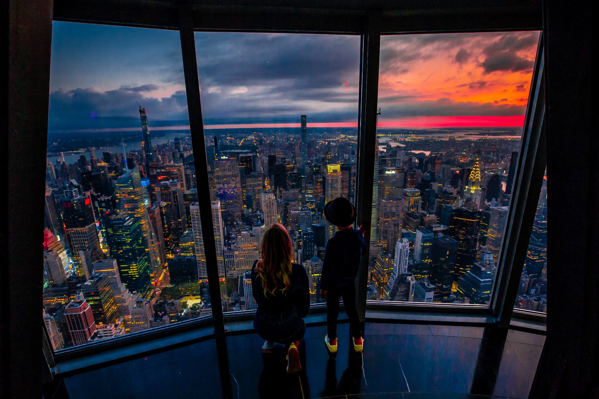 ESB at night