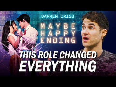 What is Maybe Happy Ending? Darren Criss talks about the New Tony Award Winning Musical