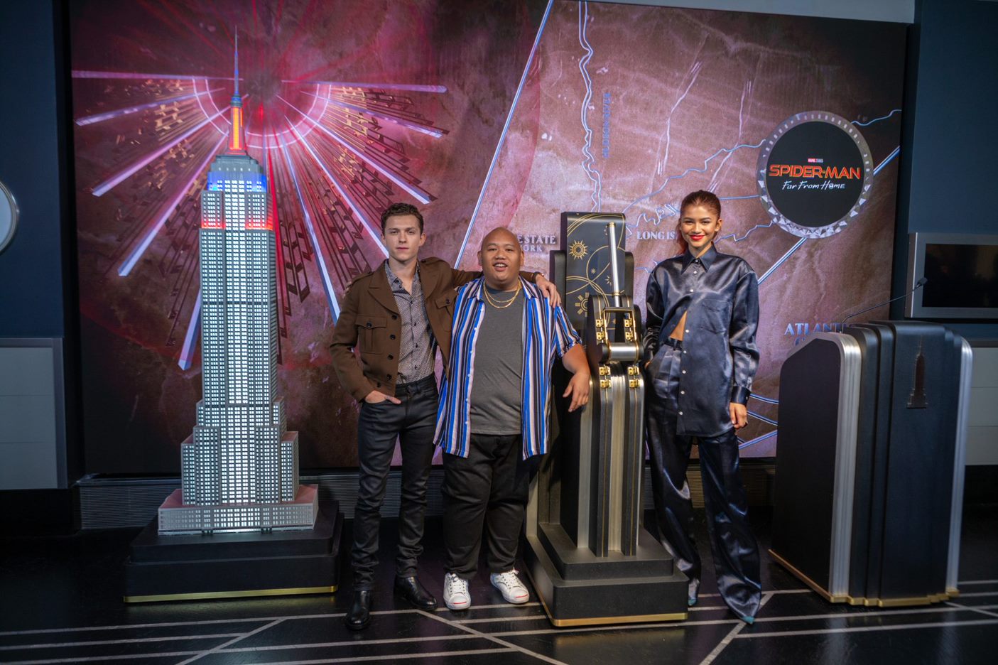 Spider-Man: Far From Home Cast visits Empire State Building