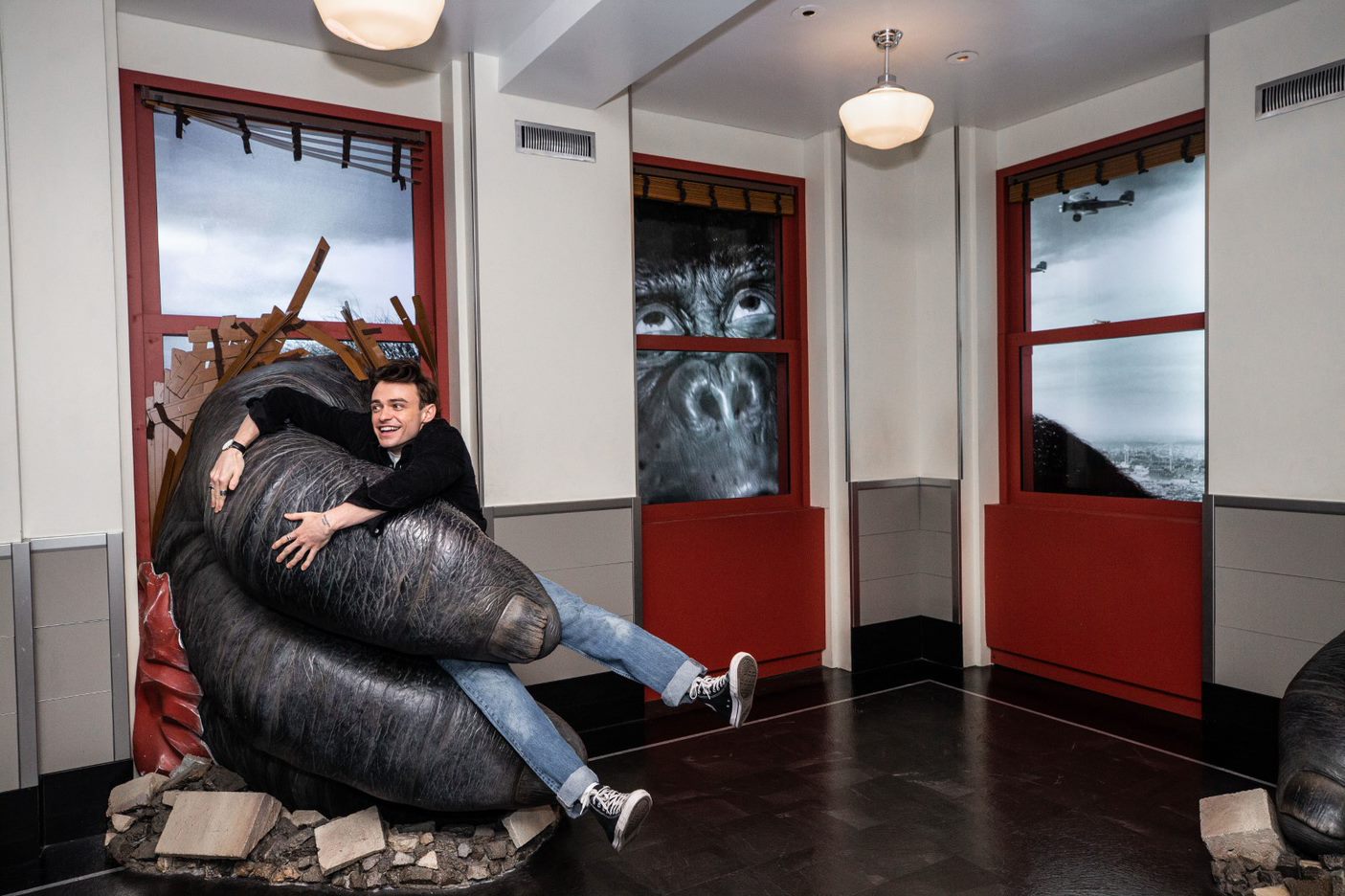 Thomas Doherty visits the Empire State Building