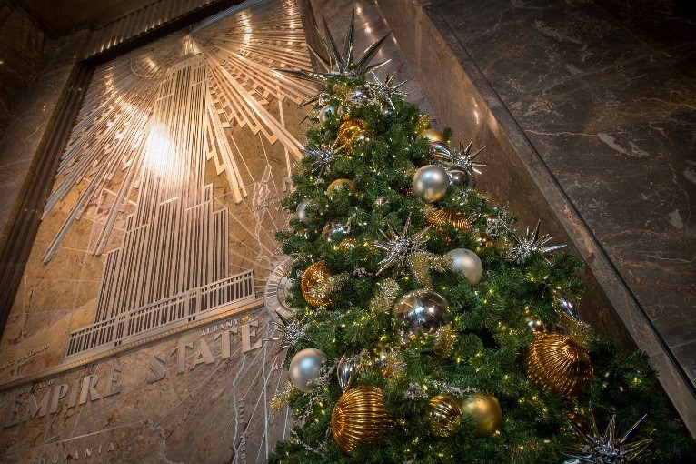 Christmas Tree in ESB Entrance