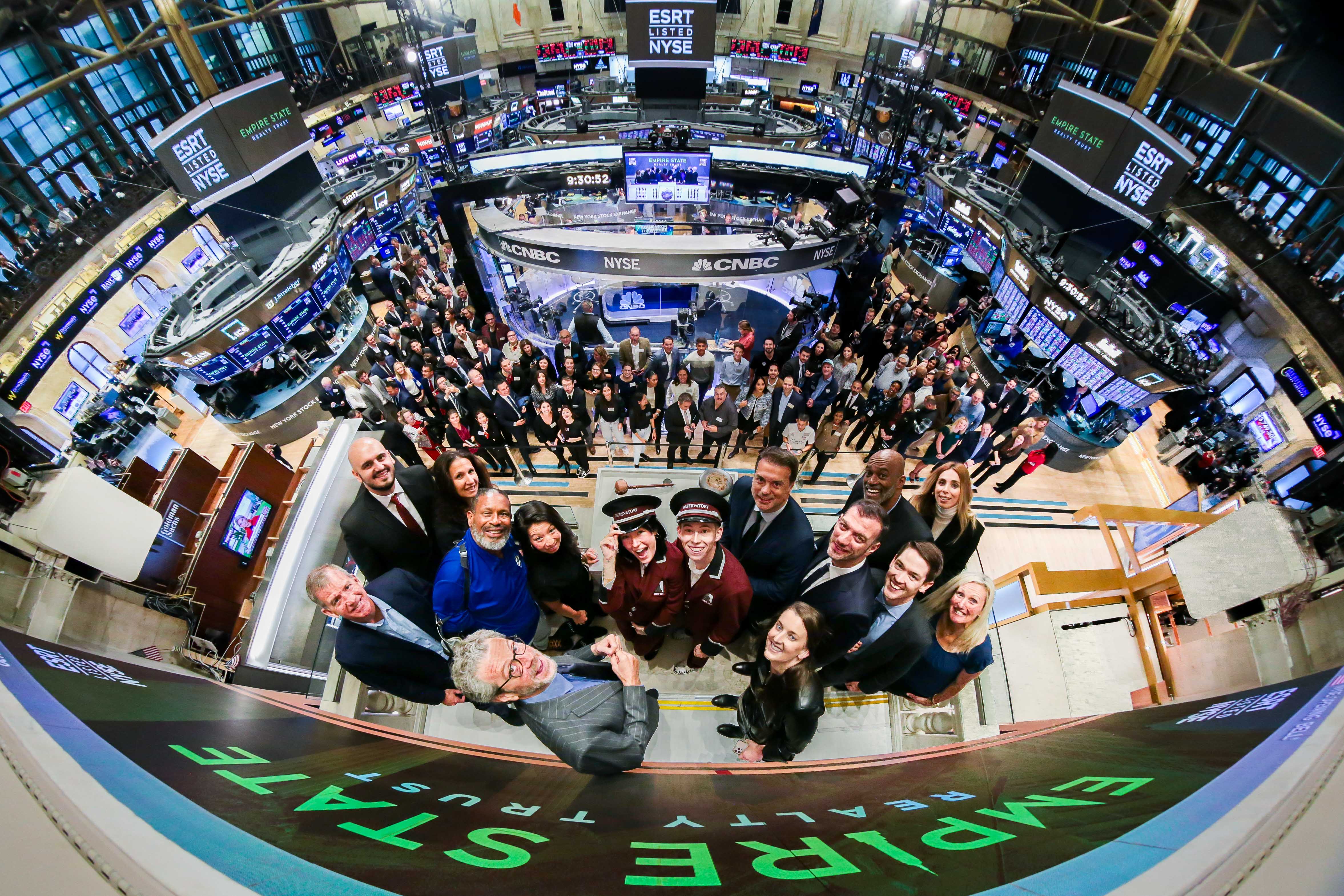 empire state at new york stock exchange