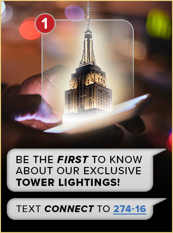 Text "CONNECT" to 274-16 for tower lighting updates
