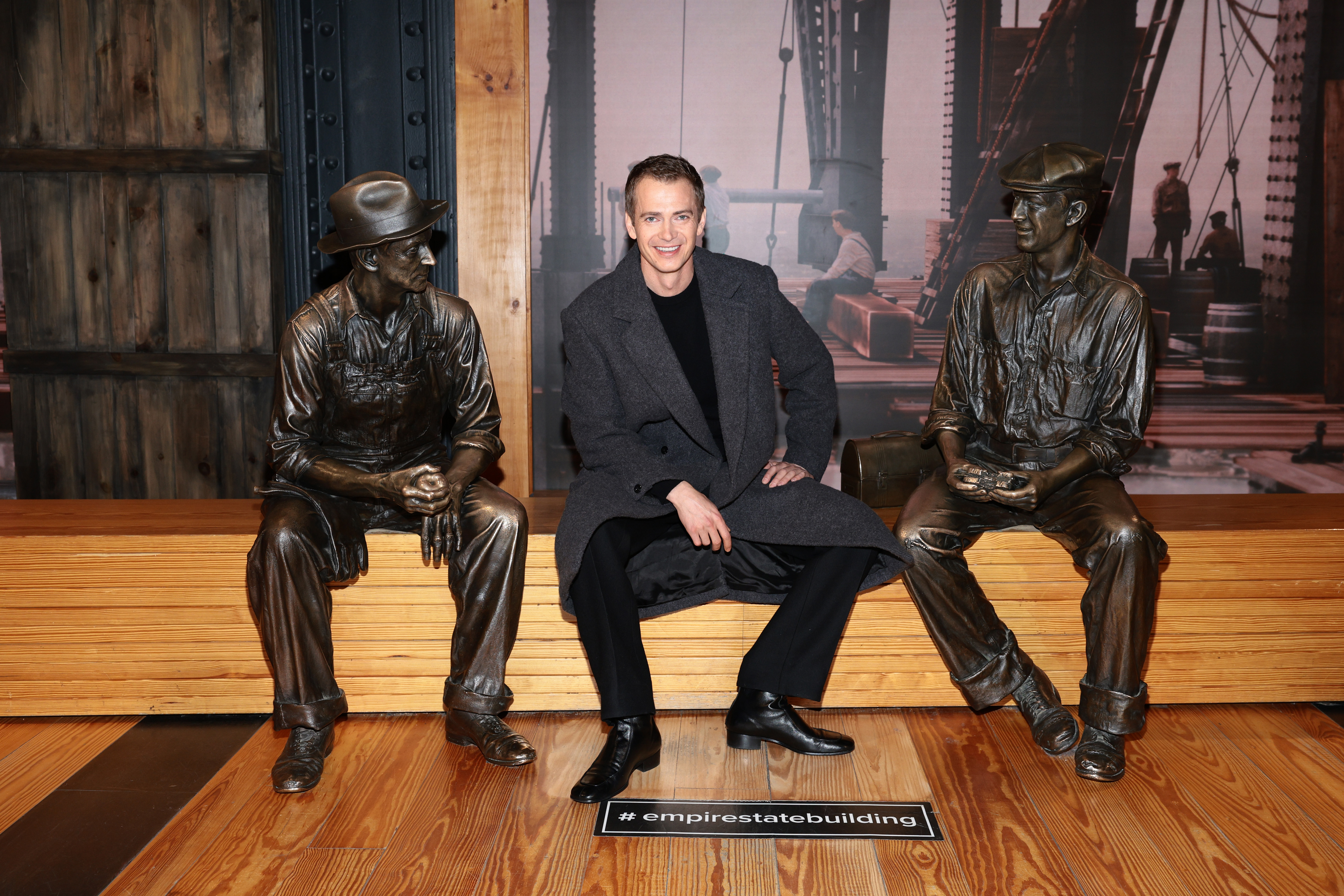 Hayden Christensen auf der Bauausstellung des ESB