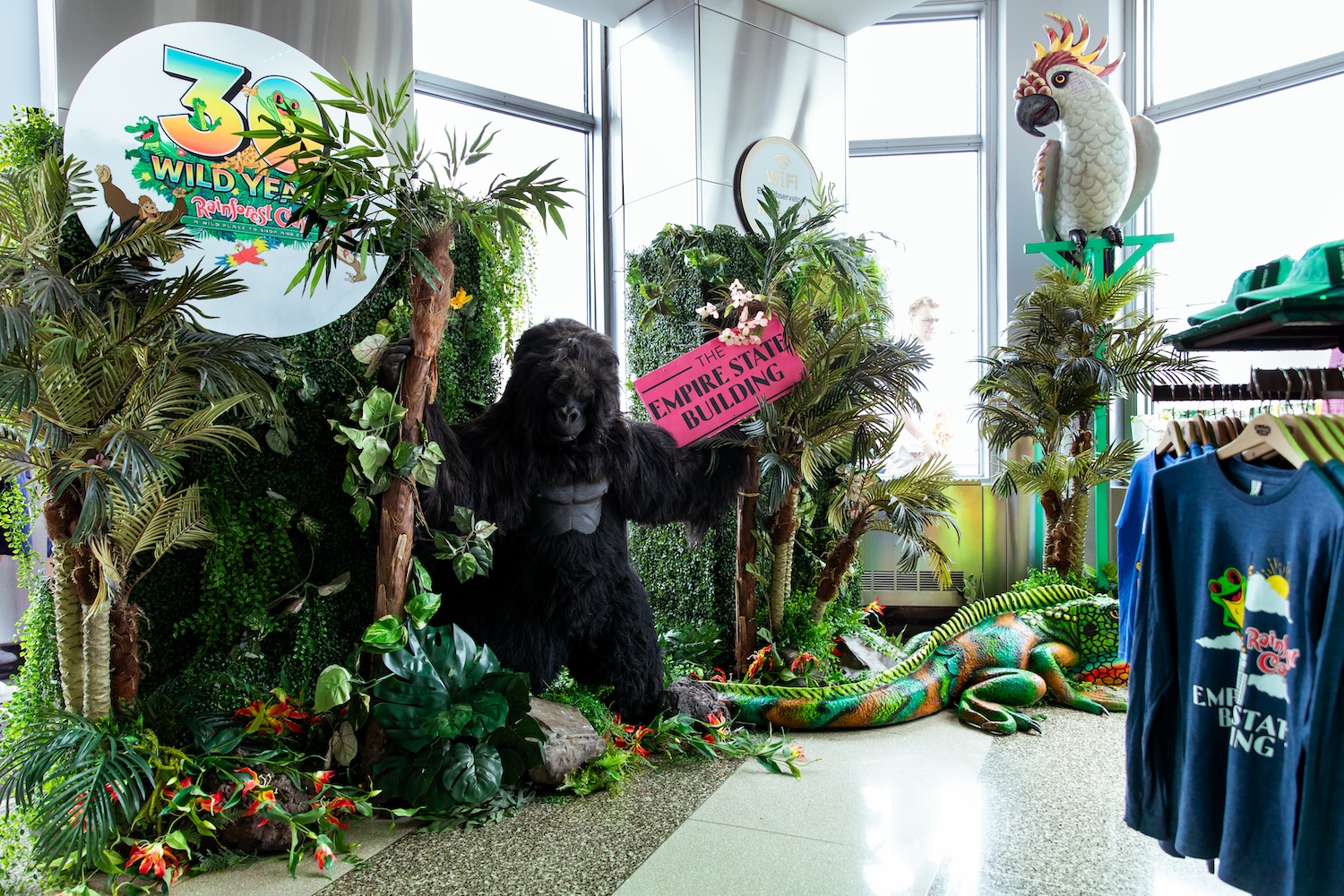 Rainforest Cafe Partners Up with ESB For a Limited-Time Pop Up