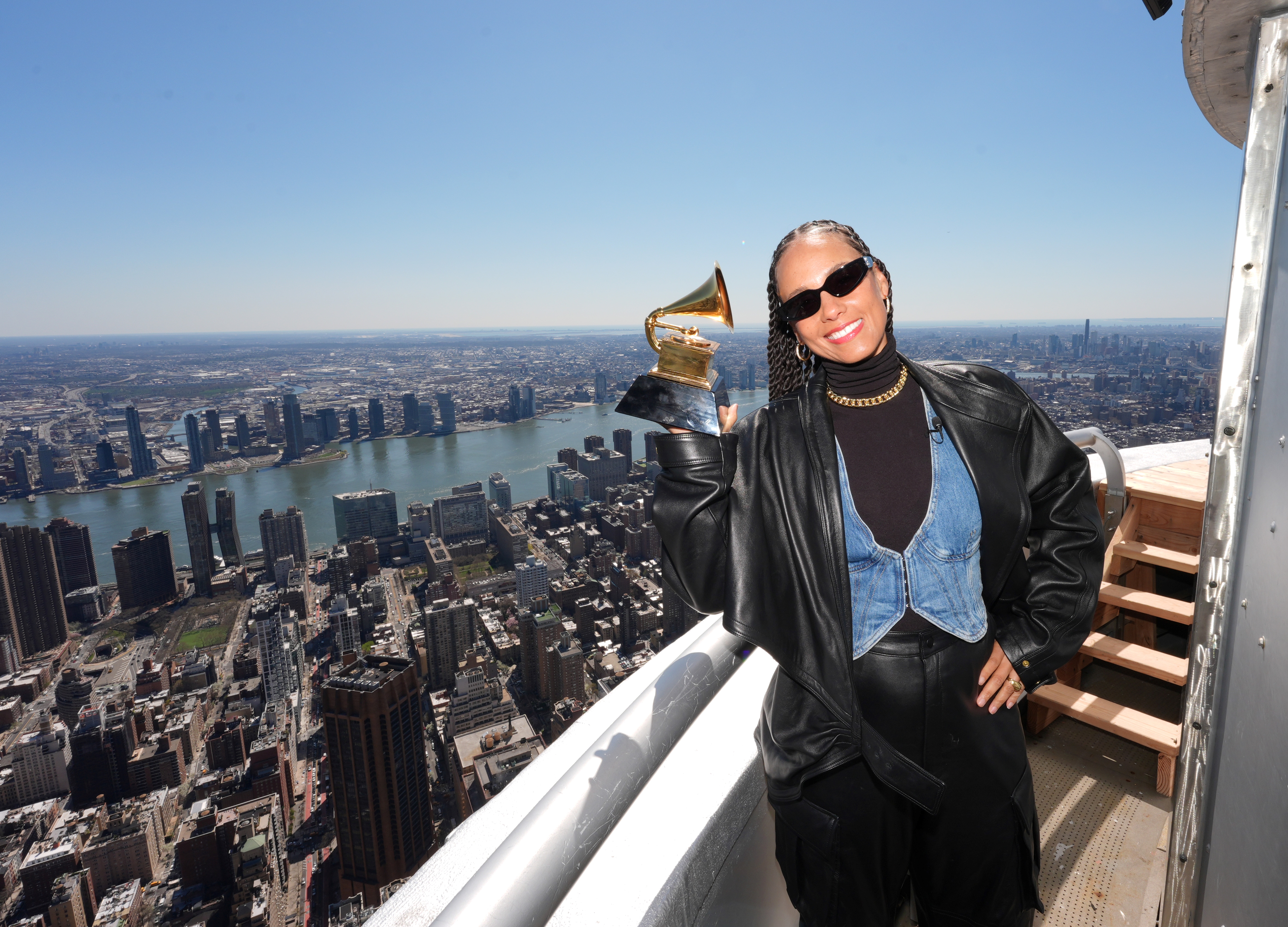 Alicia Keys on the 103rd Floor