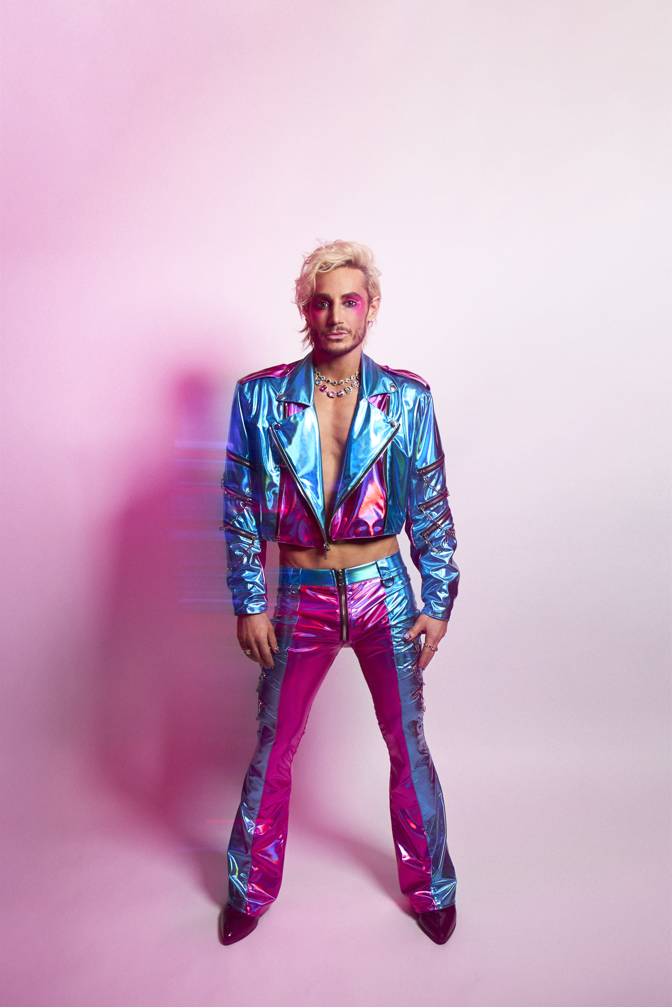 Frankie Grande Poses for New Album