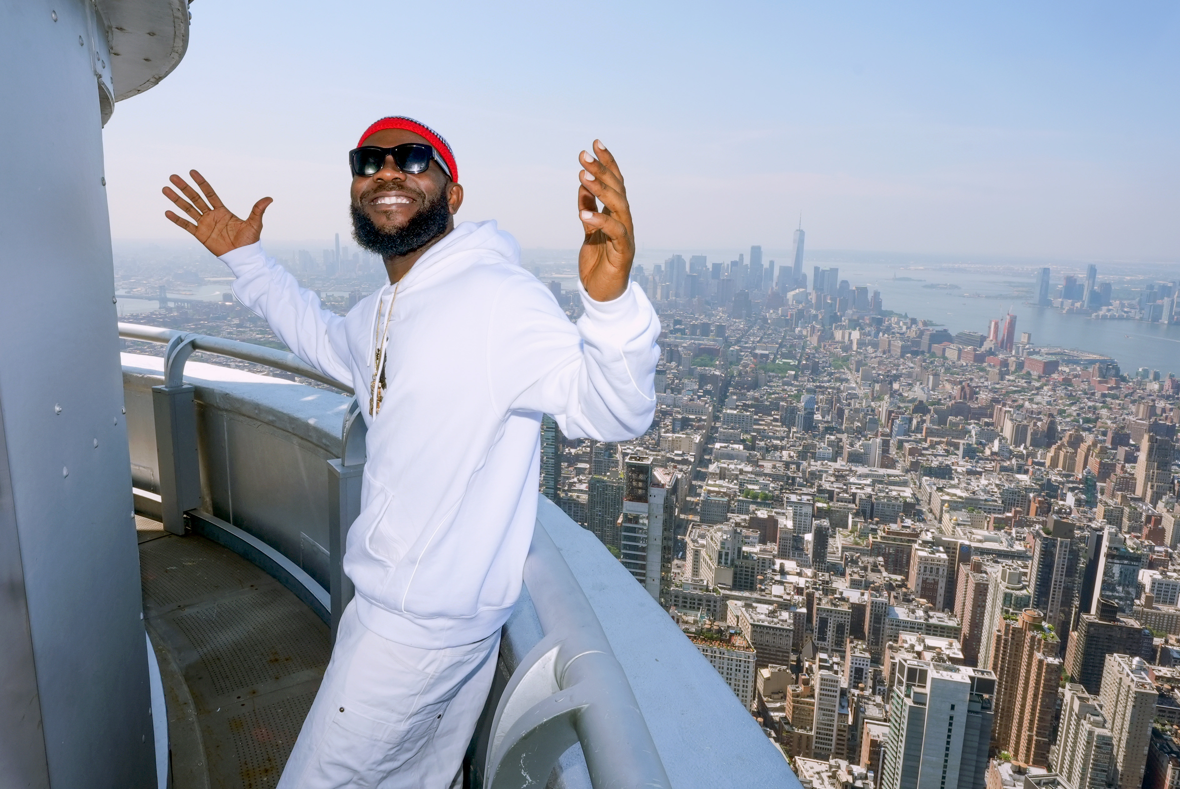 ODUMODUBLVCK On Top of the Empire State Building