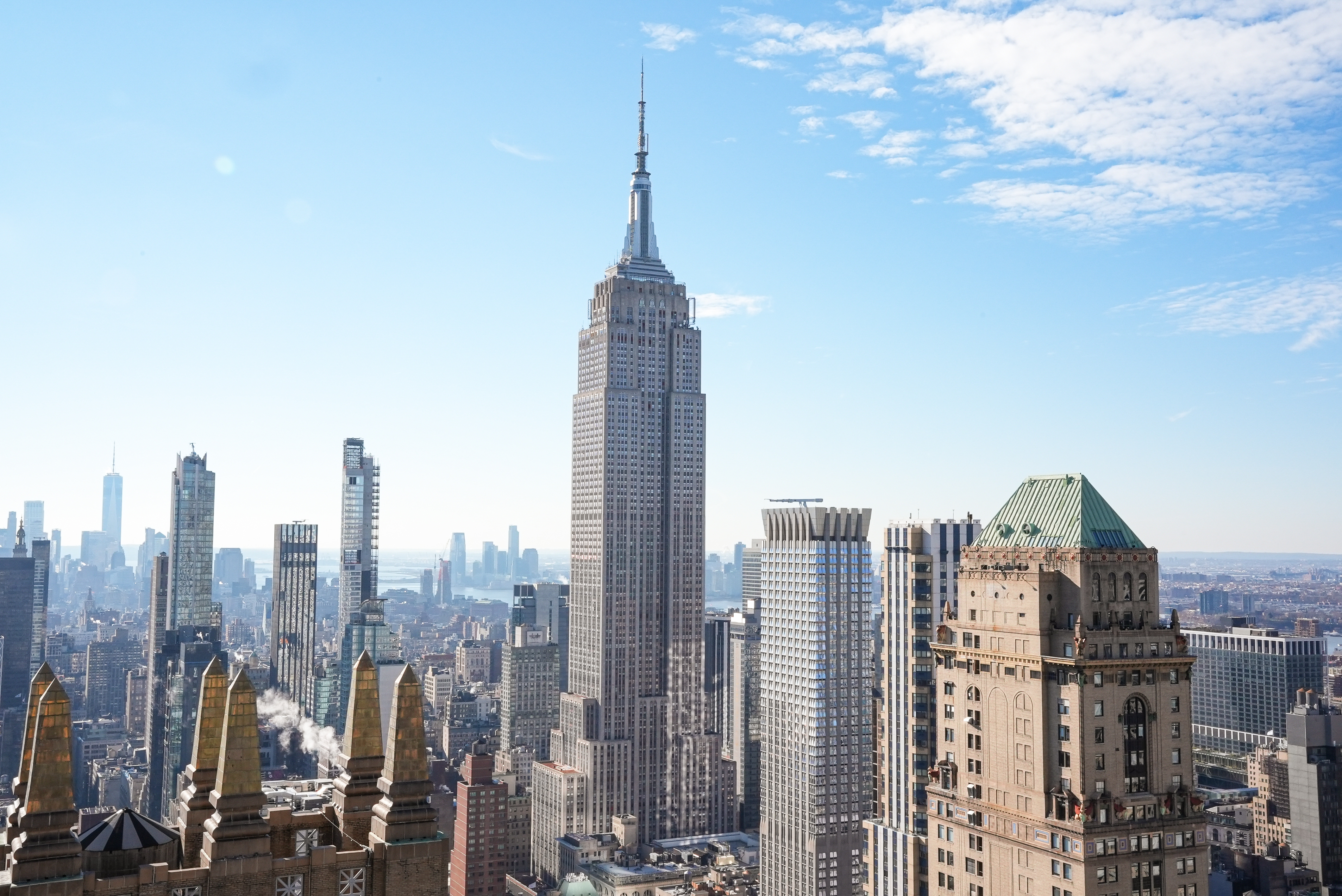 ESB in the NYC skyline