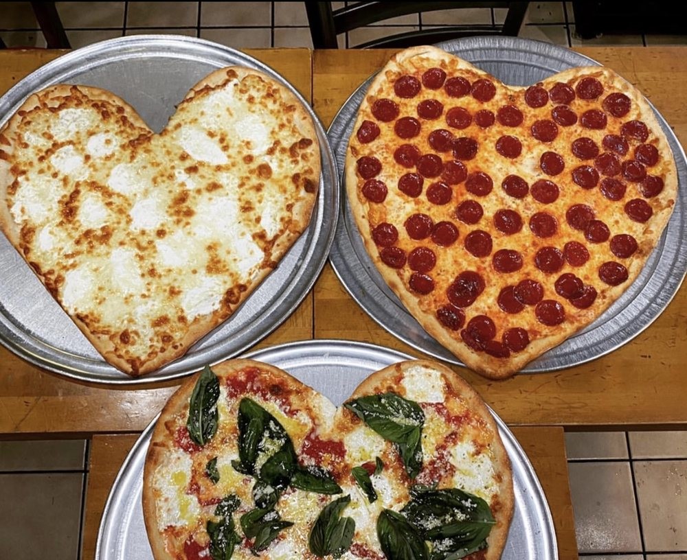 Heart Shaped Pizza