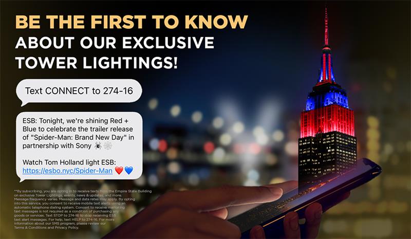 Text ESB for tower lights