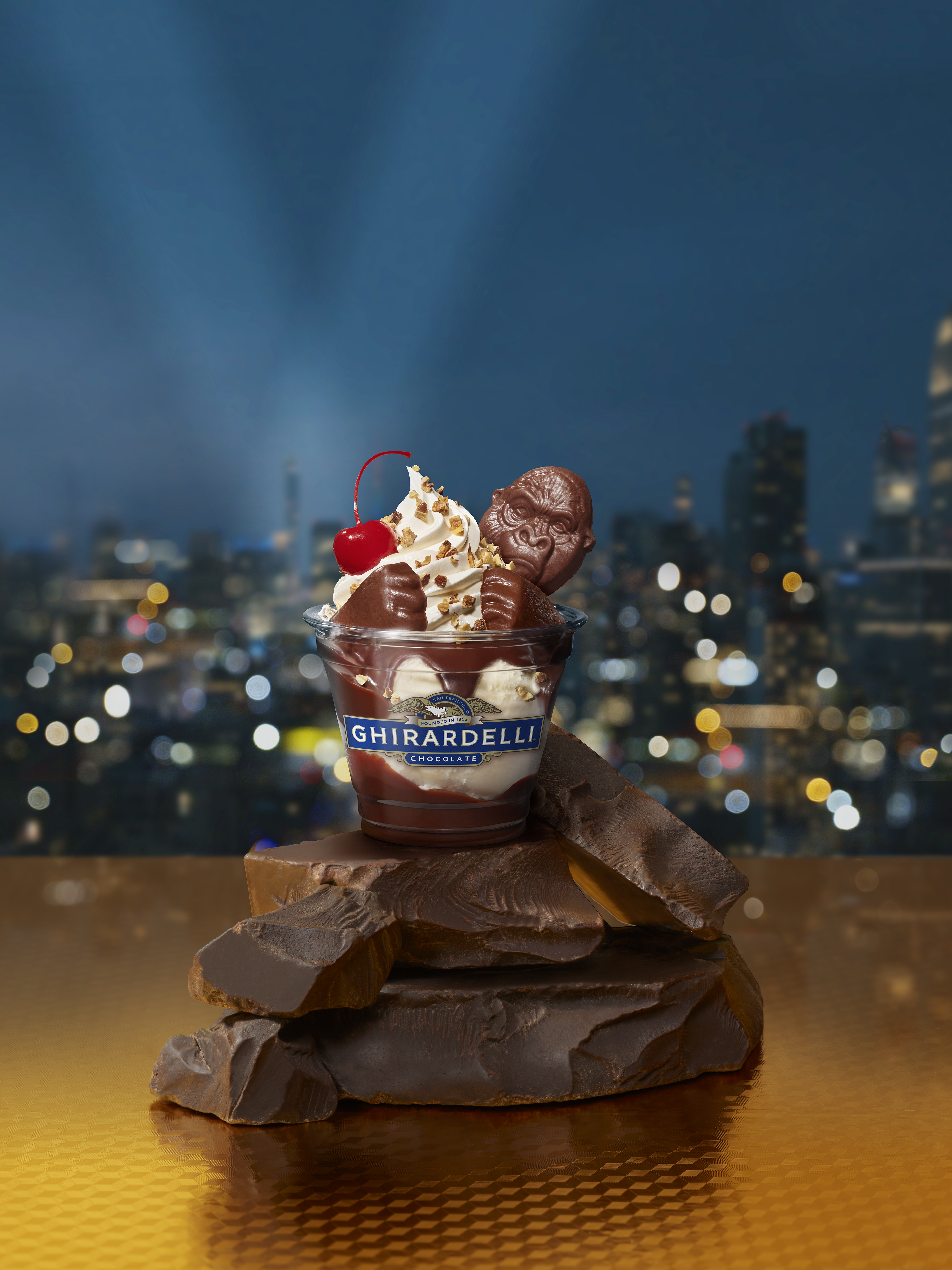 Ghirardelli’s Kong Sundae