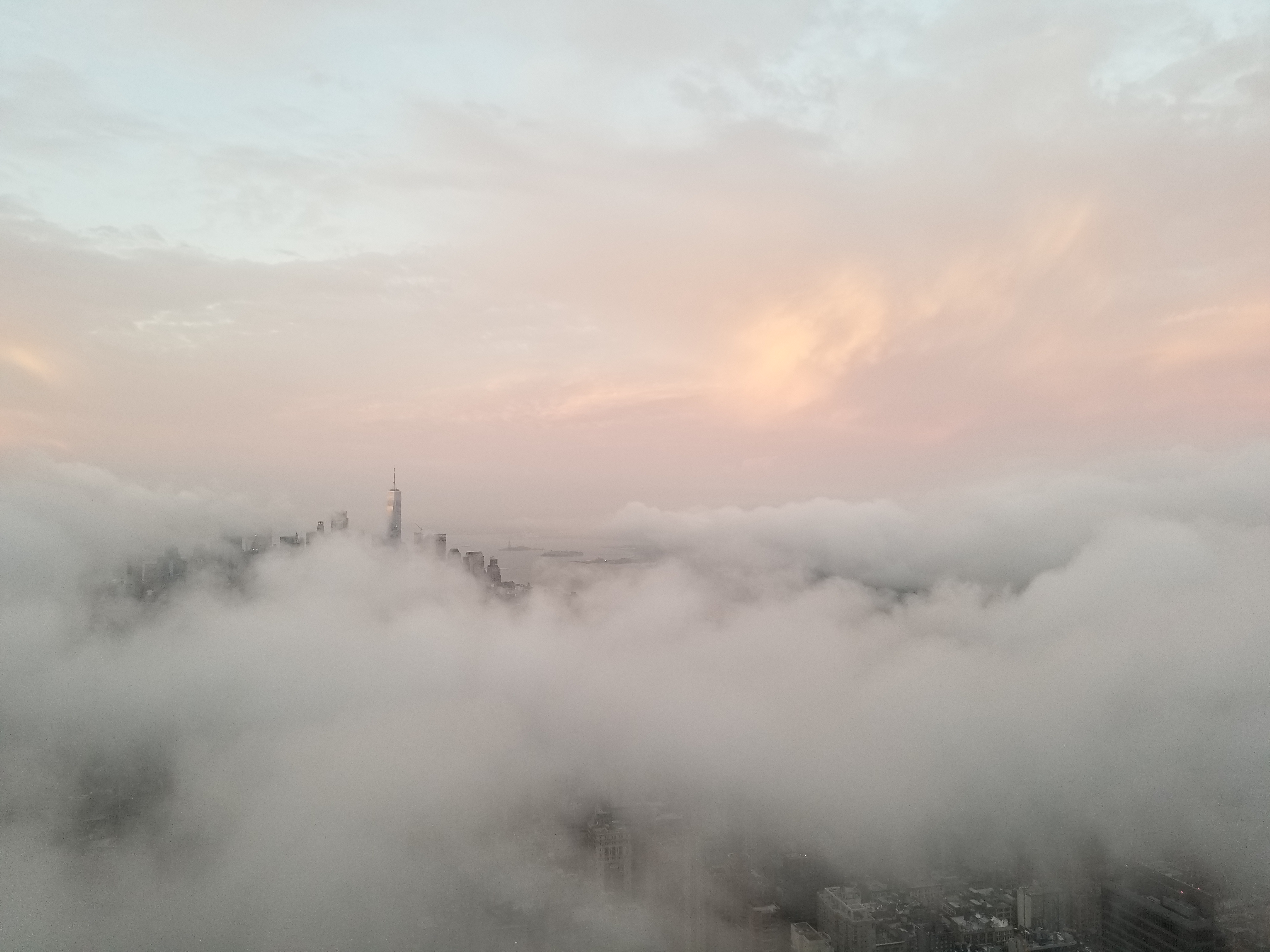Overcast skyline from ESB