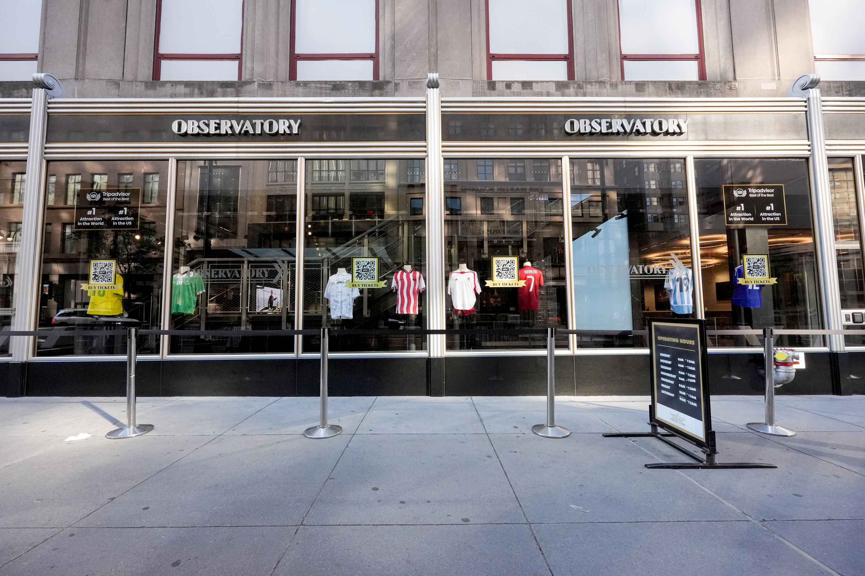The Empire State Building Observation Deck Entrance