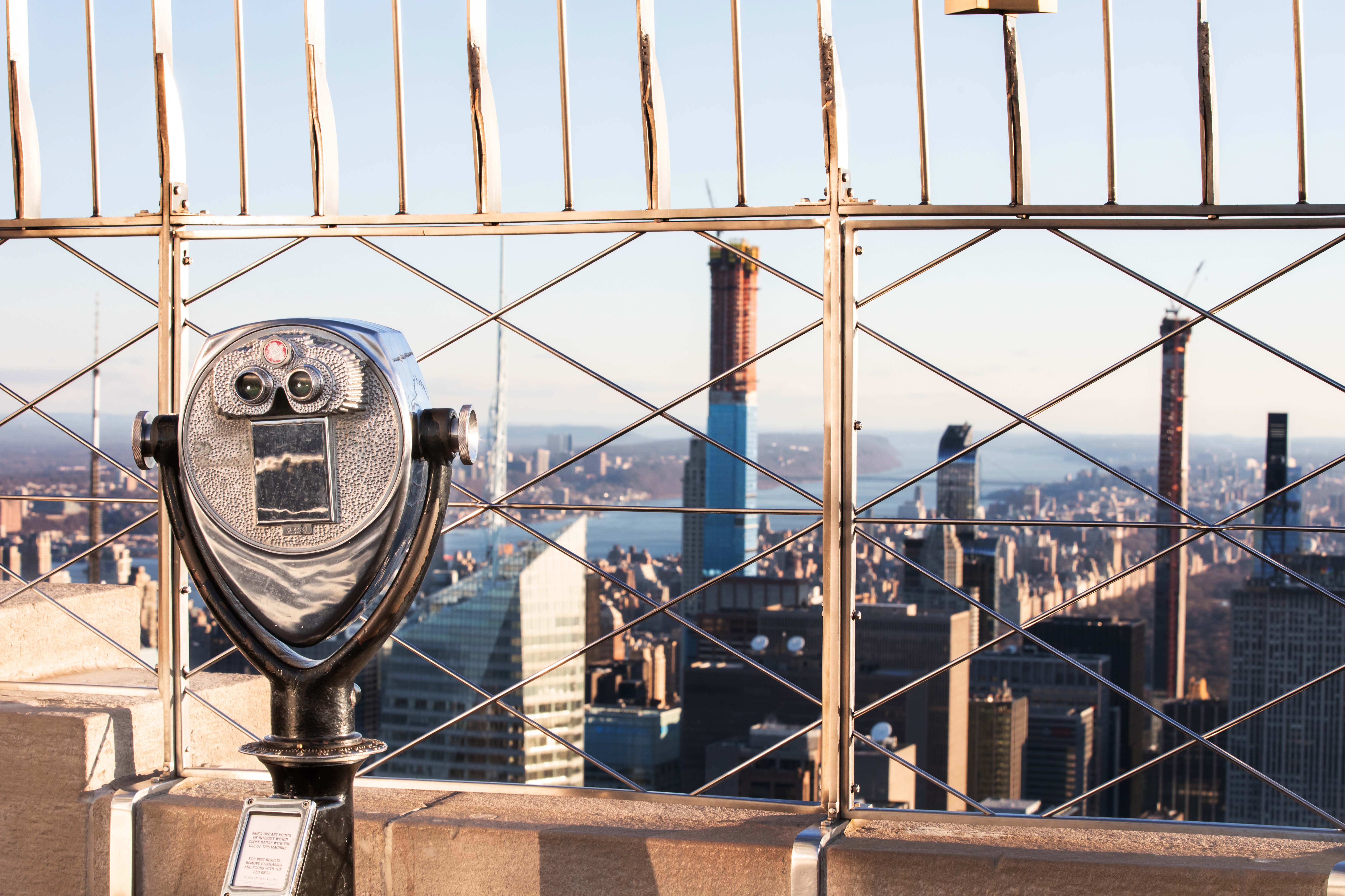 86th floor observation deck viewfinder