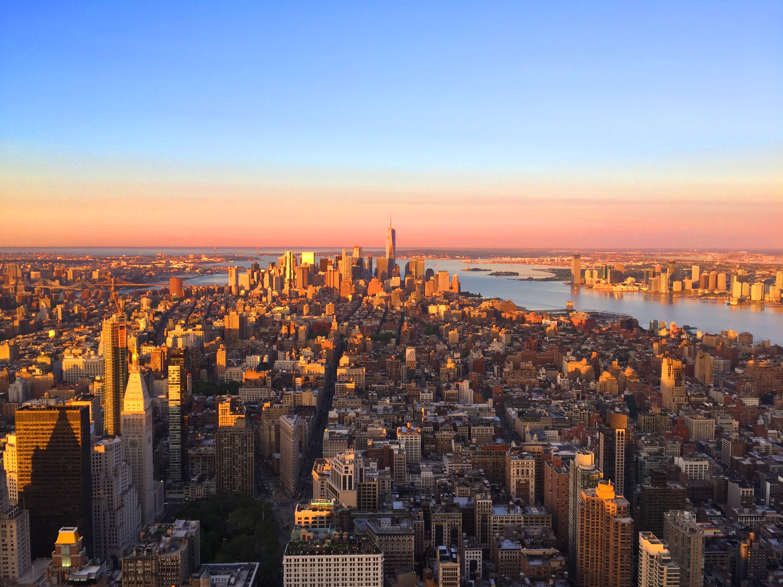 Sunrise Views From the Empire State Building