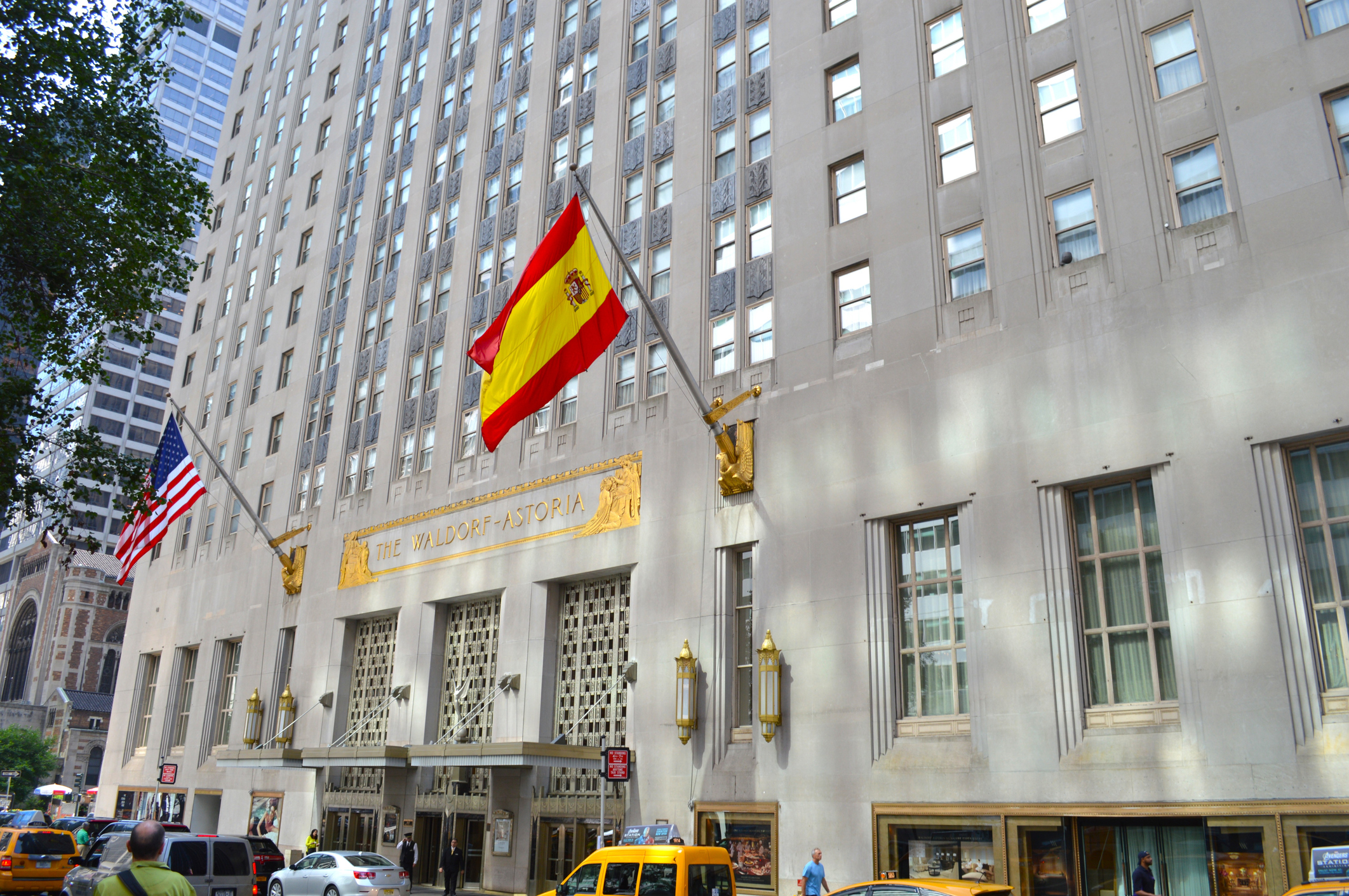 Waldorf Astoria Hotel in NYC