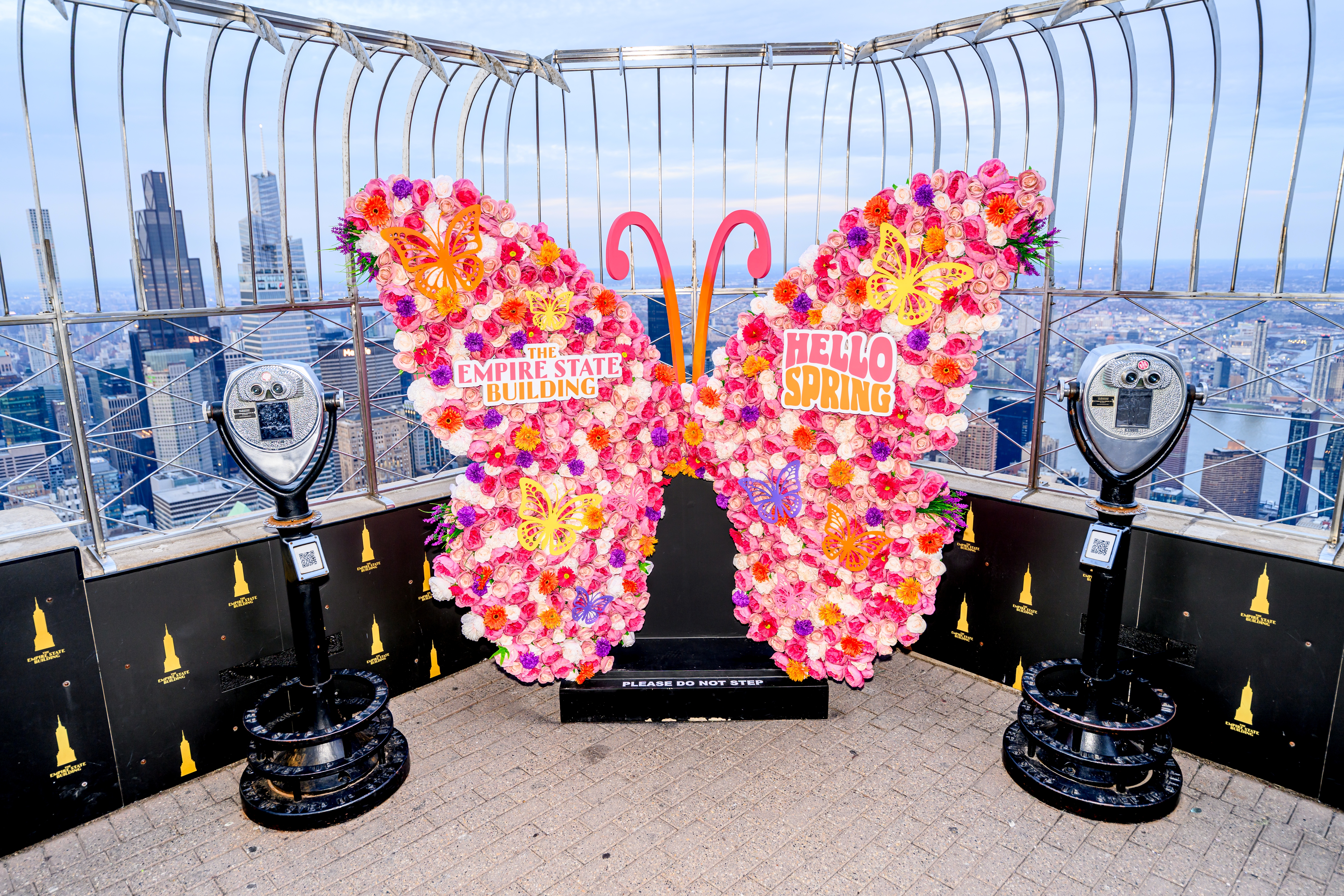 ESB Observation Deck Spring Photo Opp