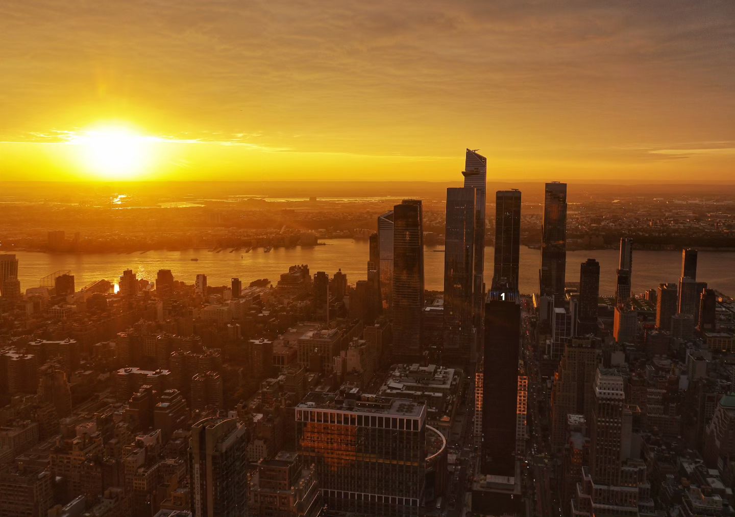Sunset from the 86th Floor Observation Deck