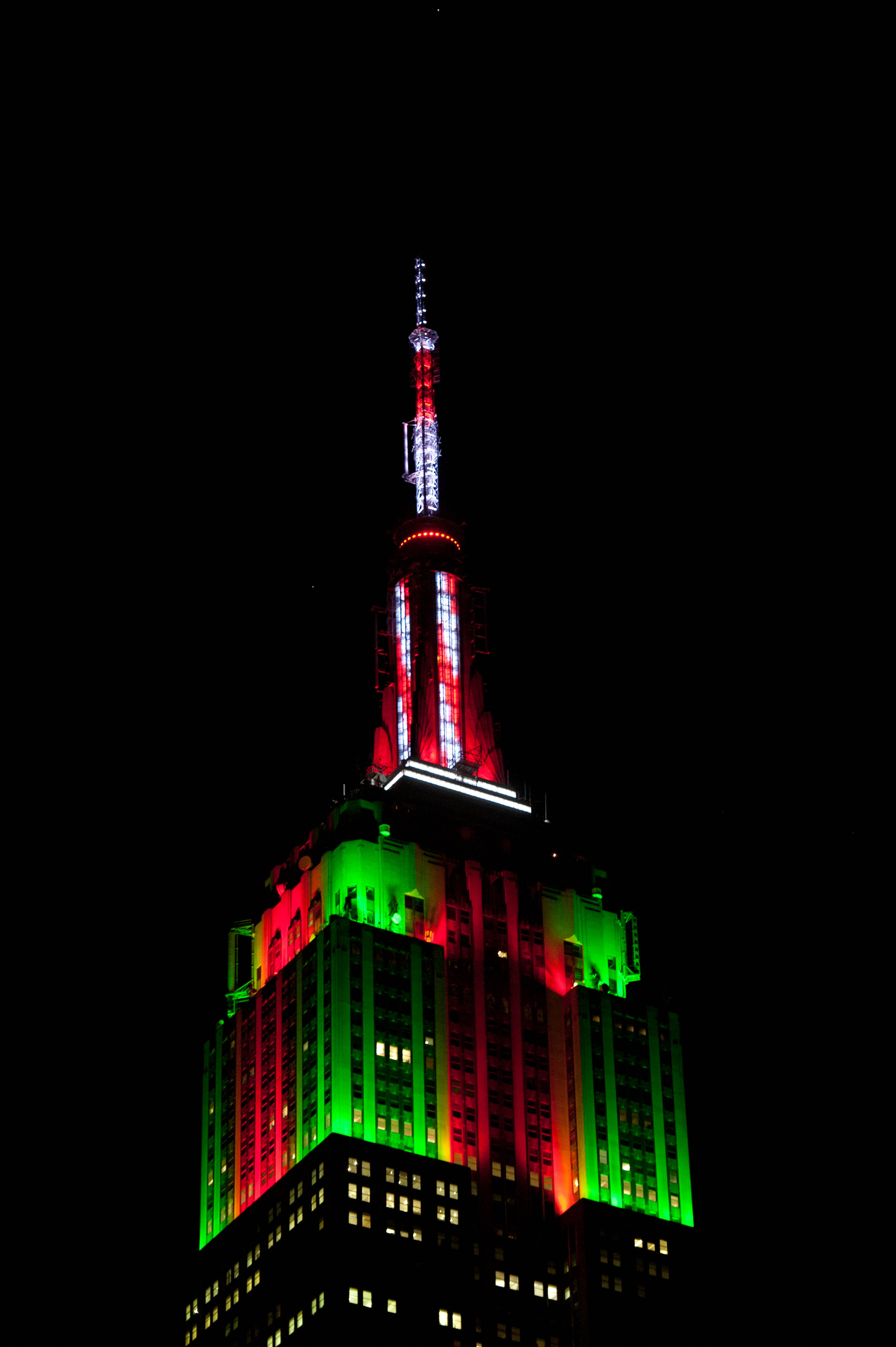 Tower Lighting 2018-12-25 00:00:00 | Empire State Building