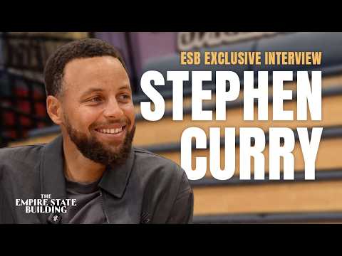 Stephen Curry Looks Back on His Career at the Empire State Building