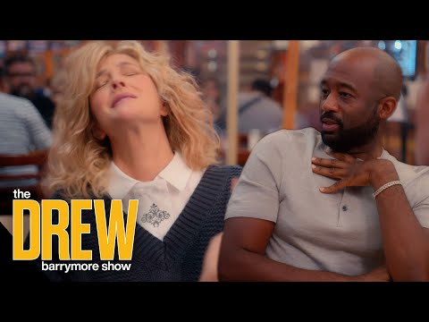 Drew and Crew Pay Homage to Iconic NYC Rom-Com Scenes Like When Harry Met Sally