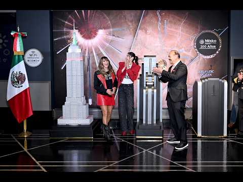 Ha*Ash Light the Empire State Building in Celebration of Mexican Independence Day